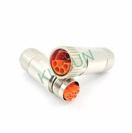 M23ハイブリッドケーブルアセンブリプラグ、